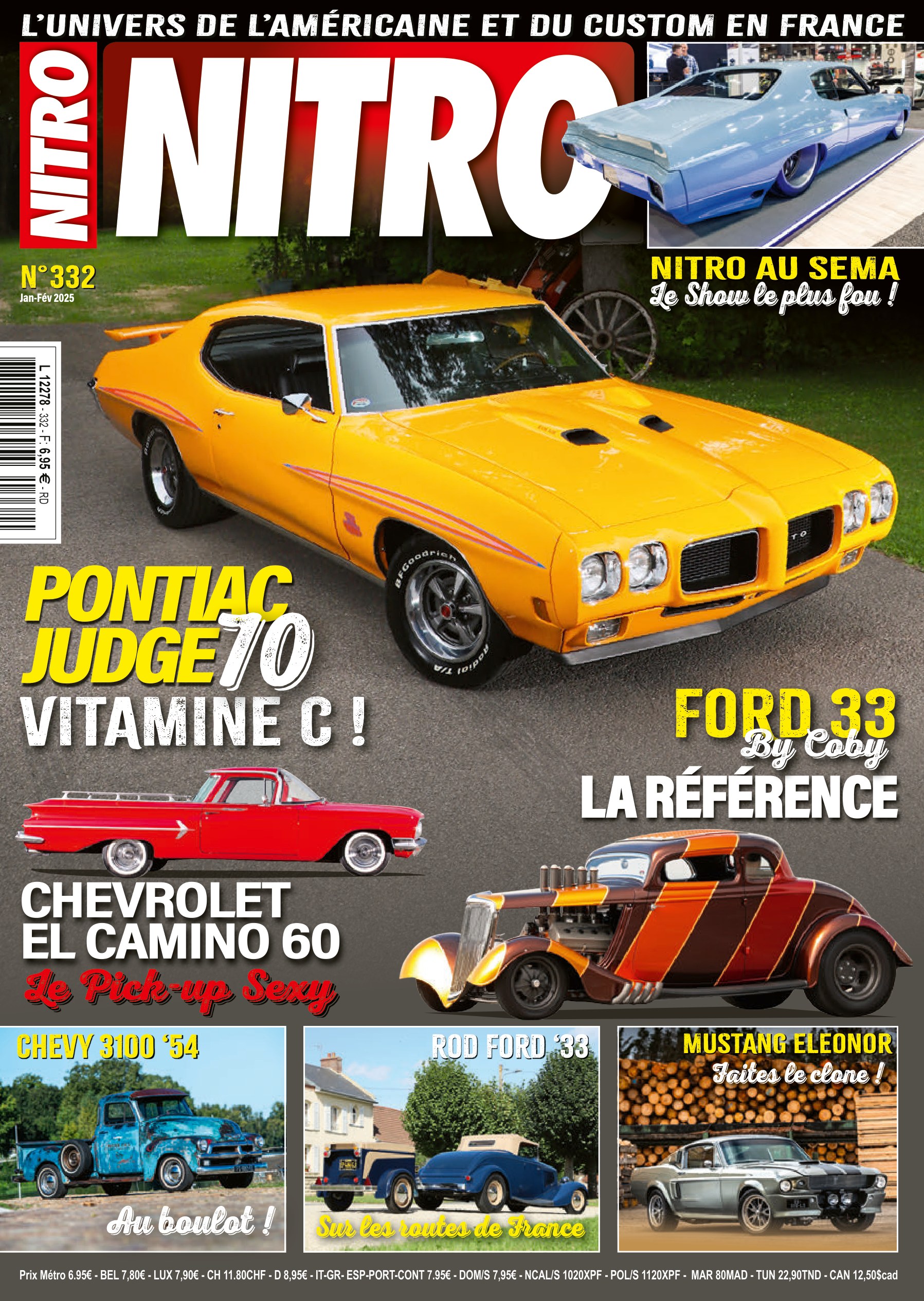 Pontiac GTO 1969 The Judge : le muscle car qui se moquait de tout