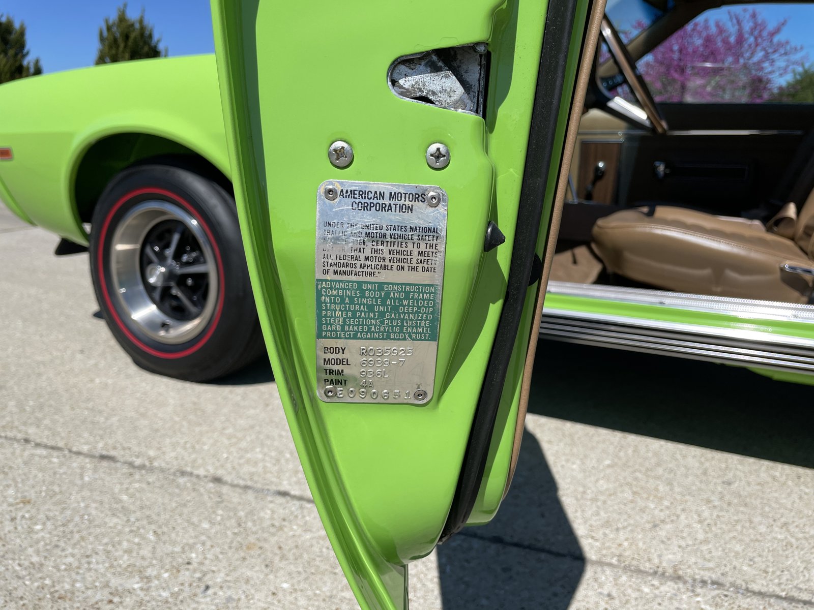 AMC AMX 1968-1972 – photo 7
