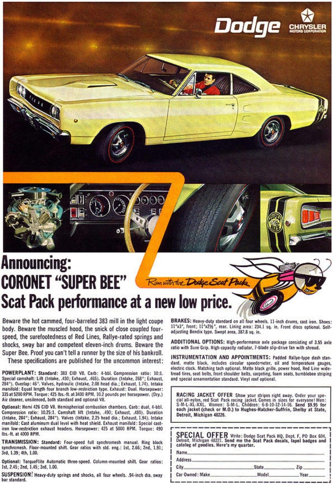 Dodge Super Bee 1968-1970 – photo 3