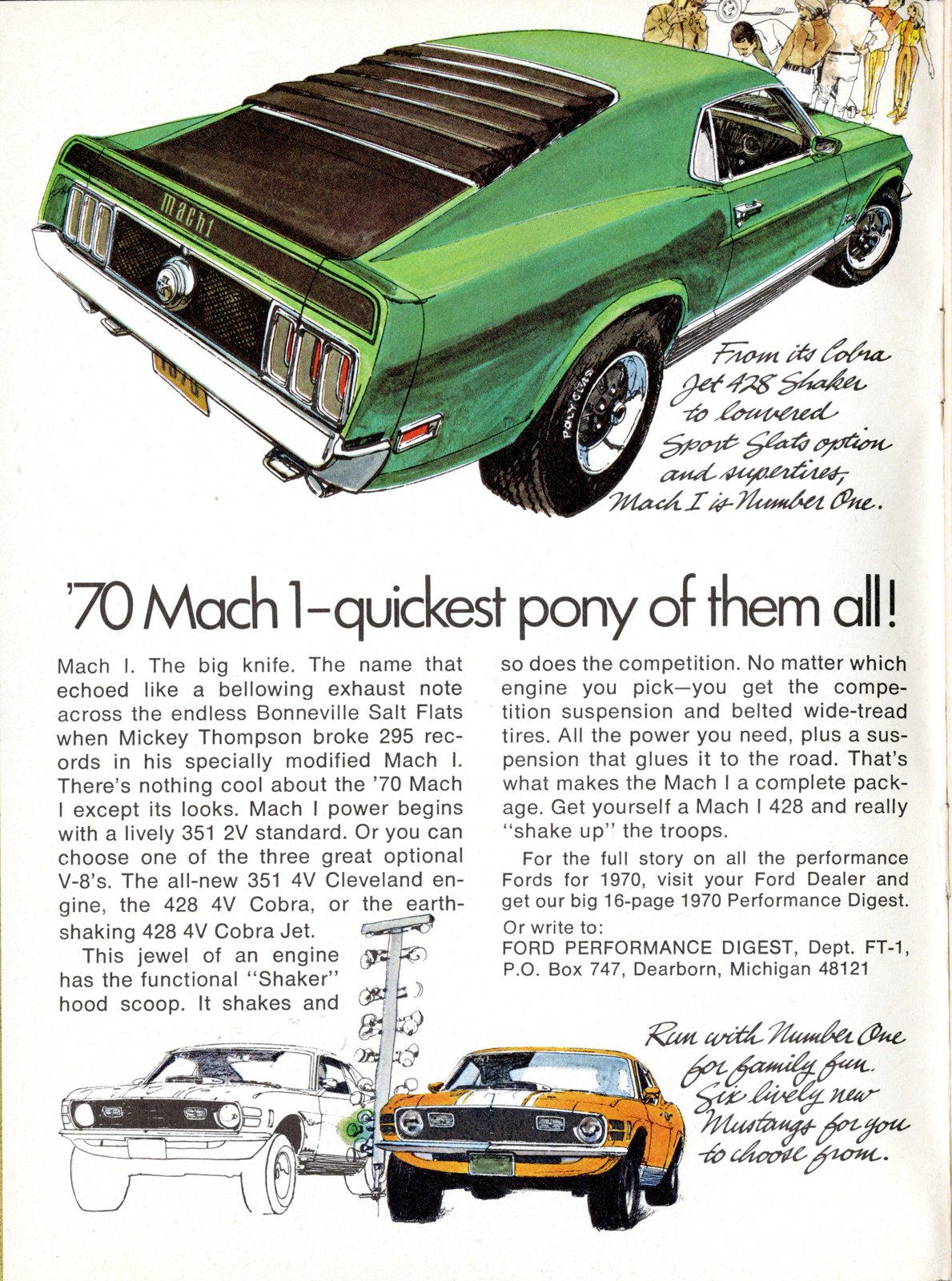 Ford Mustang Mach 1 428 1969-1970 – photo 12