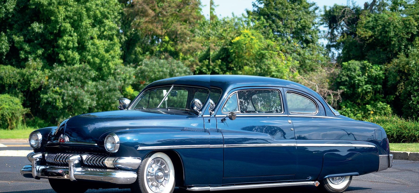 Mercury Eight 1951 : un kustom sobre et nostalgique